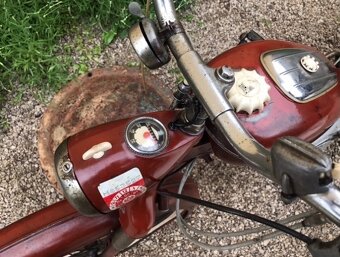 Predám moped puch MS 50 zo začiatku 50 rokov - 4