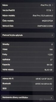 Apple iPad Pro 10,5” - 4