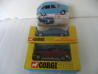 od CORGI a DINKY TOYS:RENAULT 16 v original krabickach - 4