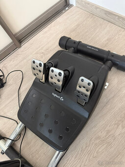 Predám Logitech G920+logitech driving force shifter + stojan - 4