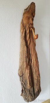 drevená plastika "Krakonoš" - 4