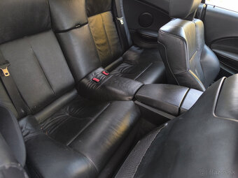 E64 Pre-lci Černá kůže sport sedadla - 4