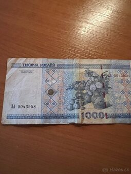 1000 bieloruskych rublov - 4