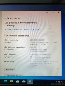 Predám starší plne funkčný pc HP Lacno - 4