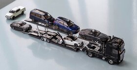 1:18 Mercedes-Benz Actros GigaSpace + Transporter - 4