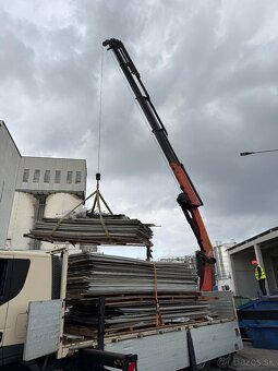 Autodoprava s hydraulickou rukou - dosah 25m - 4