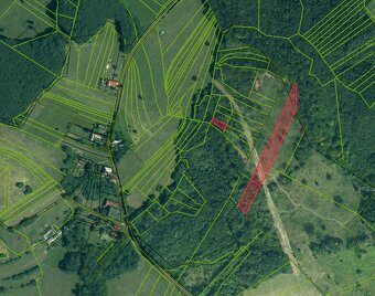 Ábelová (Lučenec) - 11.340 m2 ORNÁ PÔDA a LES - 4