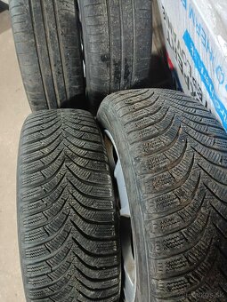 4ks alu disky Škoda 5x112 r16 pneu 5mm - 4