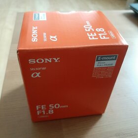 Sony FE 50mm f/1.8 - 4