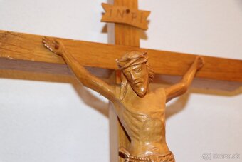 Krucifix Kříž Kristus soška domácí oltář (425A) - 4