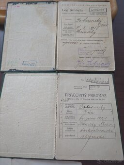 Dekrety a doklady Slovenský Štát plus ČSR - 4