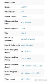 Ponorné čerpadlo - 4