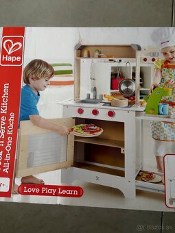 Hape nová rozkladacia drevená kuchynka - 4