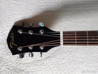 Predam akusticku gitaru Fender FA-125 WN Black. - 4