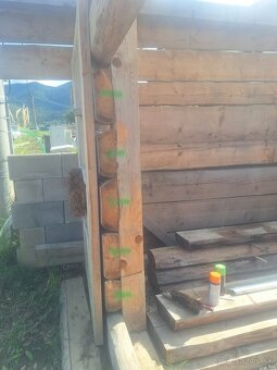 Drevo na drevenicu 5x4 nová - stavebnica, aj na splatky - 4