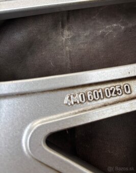 Originální Alu kola Audi Q7,SQ7 285/45/20 TOP STAV - 4