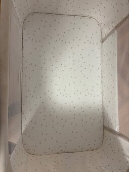 Postieľka cestovná/prístavná Carrello Luna béžová - 4