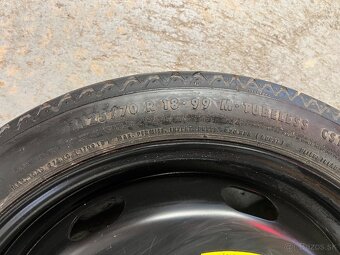 Predám tenké dojazdové na Volkswagen Audi Seat alebo Škoda - 4