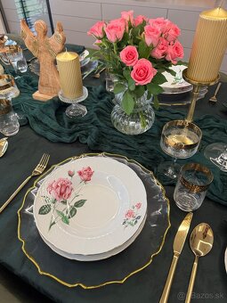 Krásna Československá obedová súprava Thun - 4