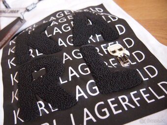 Karl Lagerfeld dámske biele tričko - 4