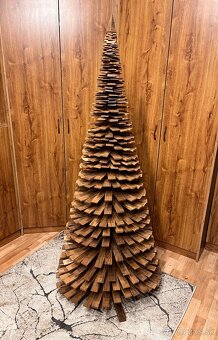 Drevené stromčeky - ručná výroba - 4