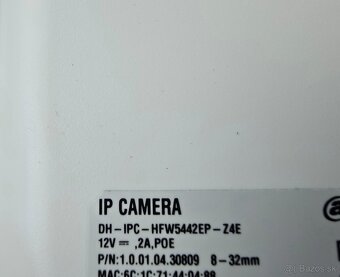 Profesionálna IP kamera Dahua IPC-HFW5442-EP-Z4 - 4