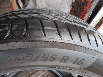 4x letné pneumatiky Michelin 205/55 r16 - 4