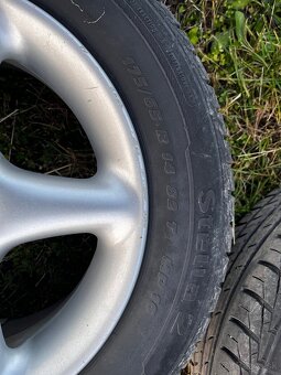 Hliníkové kolesá MAK R14 s letnými pneu 6mm - 4