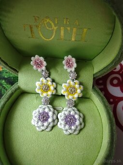 Zľava+poštovné grátis - náušnice zn. P. Toth - 4