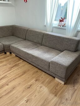 Sedacia súprava - gauč | ležadlo | taburetka | vankúše - 4