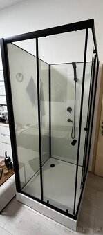 Predám sprchový kút so zadnou stenou 80x80x200 - 4