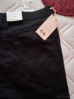 Pánske čierne rifle - 4