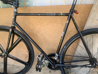 Fixie postavená na ráme Viner, columbus sl, v style keirin - 4