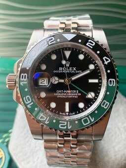 Rolex GMT-Master II SPRITE, Nové, 40mm, Zeleno-čierne - 4