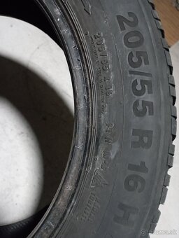 1ks zimná 205/55R16 Continental TS850 - 4