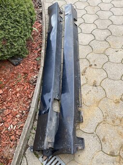Dvere a blatnik BMW E60 E61 Orient blau metalic tmavá modrá - 4