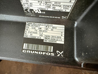 Predám motor Grundfos 5,5kW - 4