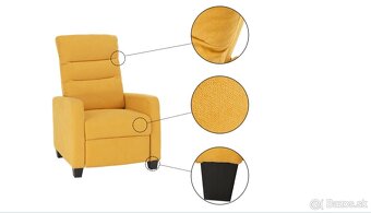 Nove polohovacie kreslo - 4