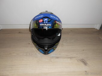 Predam krasnu novu moto prilbu znacky SHARK SPARTAN GT REPLI - 4