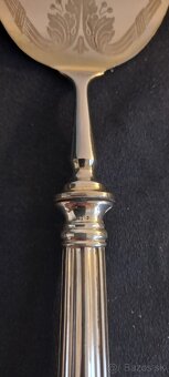 Strieborné lyžičky,naberačky,klieštiny, - 4