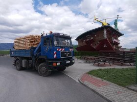 Preprava 3 stranným vyklapačom s hydraulickou rukou - 4