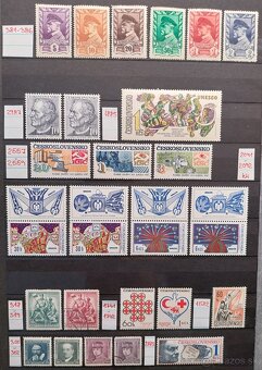 Známky ČESKOSLOVENSKO – 3 - 4