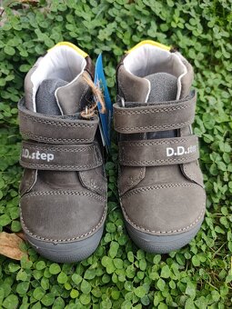 D.D.Step barefoot členkové topánky – sivé - 4
