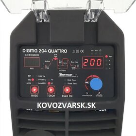Zváračka MMA TIG - Digitig 204 Quattro s plazmovou rezačkou - 4