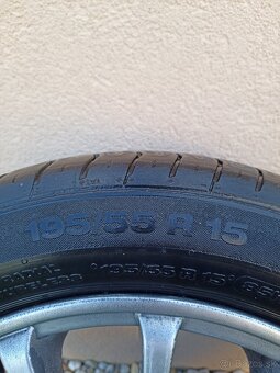 Predám kolesá 195/55 R15 - 4