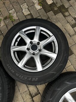 Predám elektrony 5x127 + letné pneu 225/65 r17 - 4
