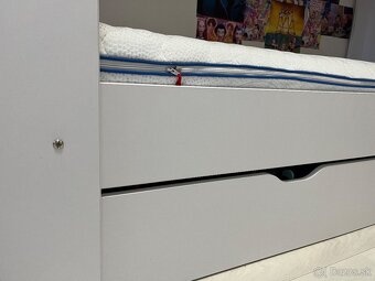Poschodova postel biela - 4