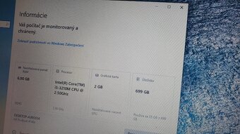 Hp Probook 4740,17.3LED, vlastná 2gb grafika,Nová baterka - 4