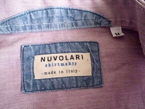 Nuvolari Italy pánska slim košeľa M - 4