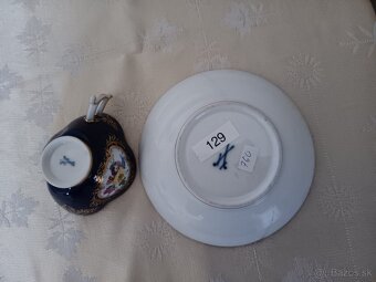 Míšeň, Meissen - porcelánový šálek - 4